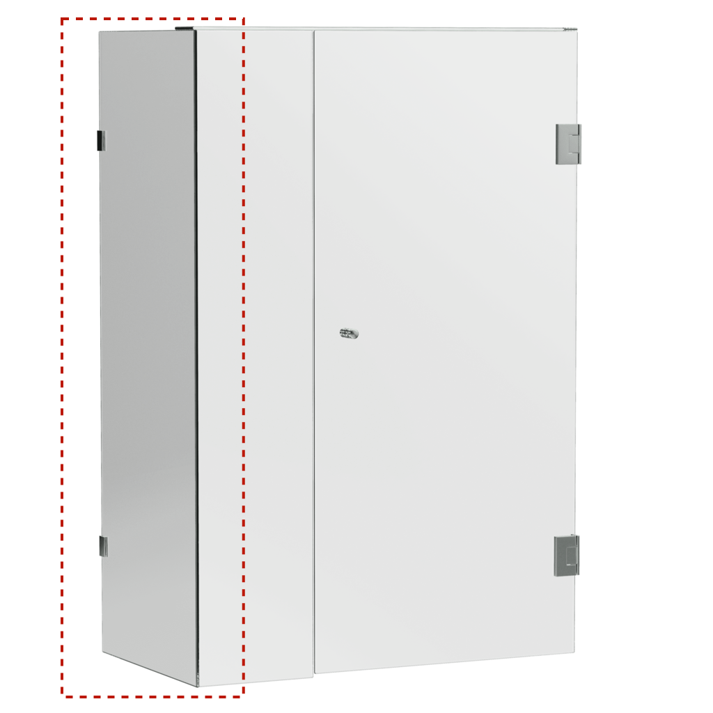 Shower Panels | 10mm Pivot Frameless Return Panel