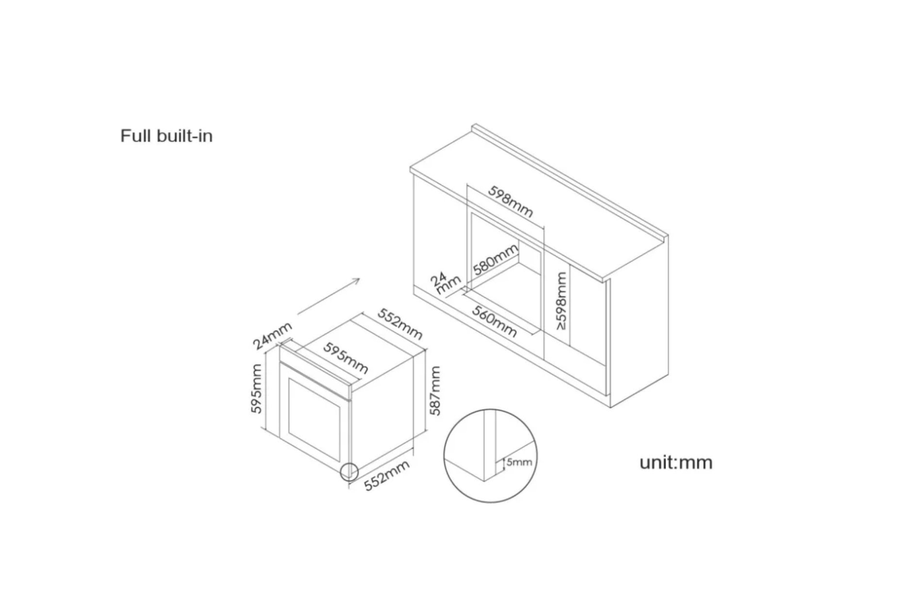 OVEN | KSG7007A REX 60cm Oven