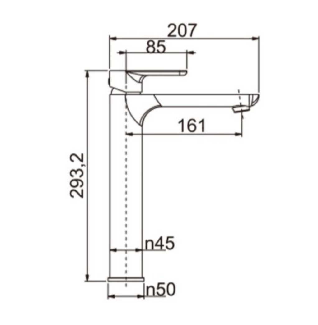BASIN/SINK MIXER | VOG Series Tall Basin Mixer