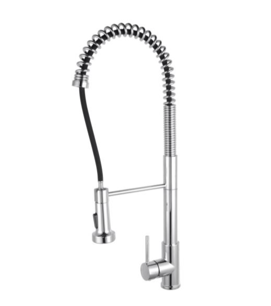 BASIN/SINK MIXER | Tall Spring Pull Out Kitchen Sink Mixer Tap