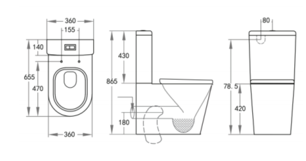 TOILET | KDK Tornado Toilet