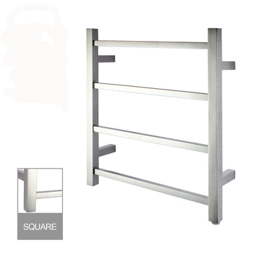 TOWEL RAIL | Electric Heated Towel Rail 4,6,8bars Square & Round