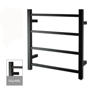 TOWEL RAIL | Electric Heated Towel Rail 4,6,8bars Square & Round