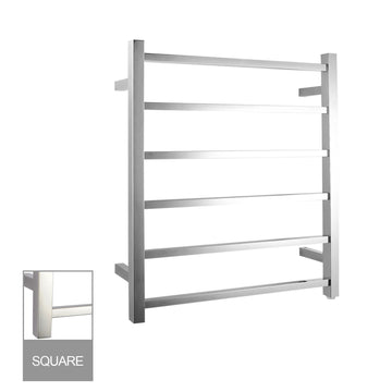 TOWEL RAIL | Electric Heated Towel Rail 4,6,8bars Square & Round