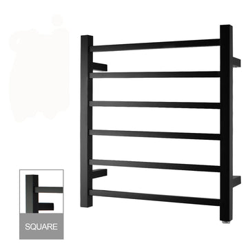 TOWEL RAIL | Electric Heated Towel Rail 4,6,8bars Square & Round