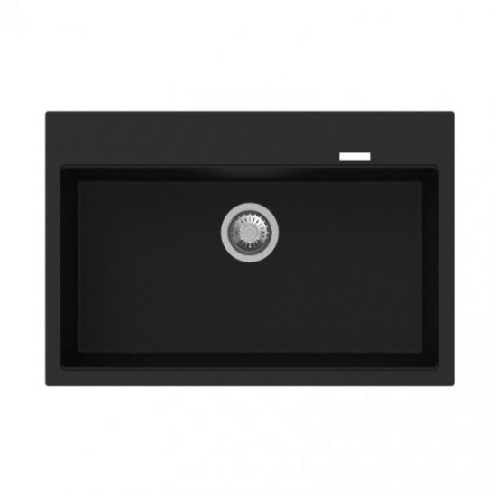 SINK | 780 x 510 x 220mm Carysil Single Bowl Granite Stone Kitchen Sink Top/Under Mount