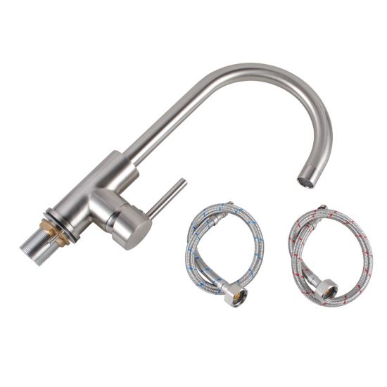 BASIN/SINK MIXER | Round Standard Kitchen Sink Mixer Tap