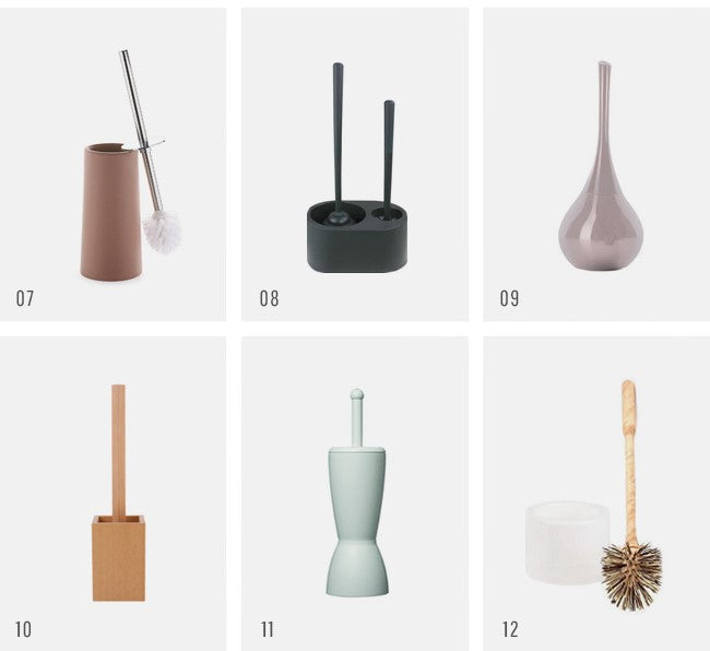 Toilet brushes holder
