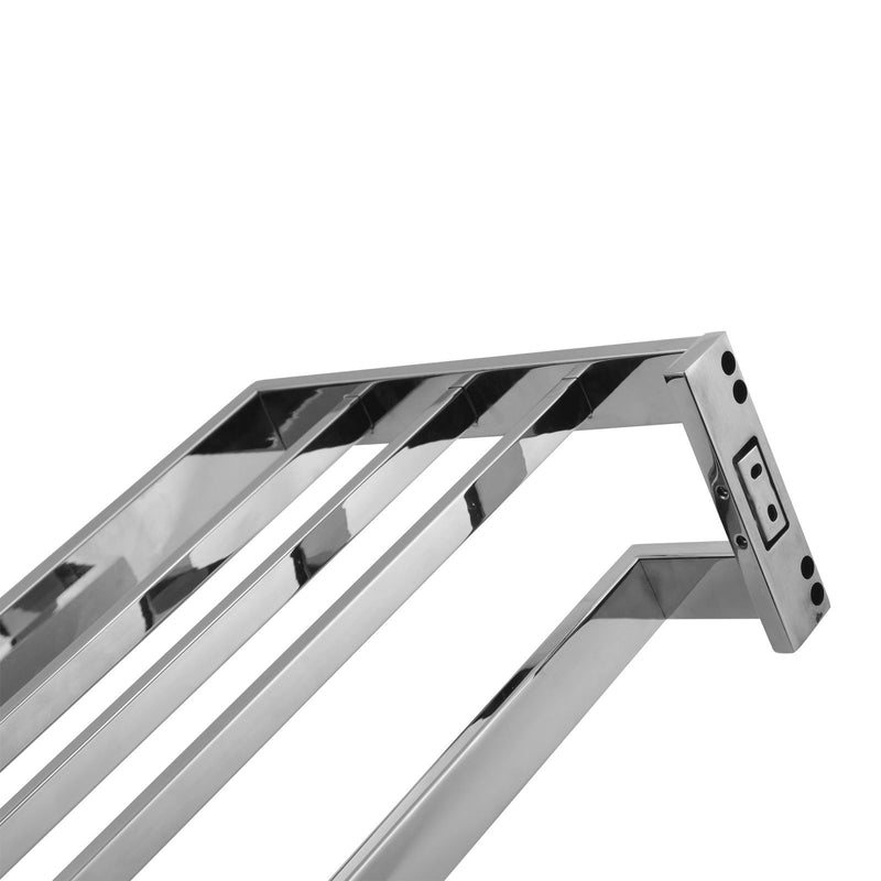 TOWEL RAIL | IVANO Series Chrome Double Towel Rack 600mm