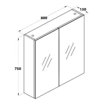 SHAVING CABINET | ECT Rectangle Mirror