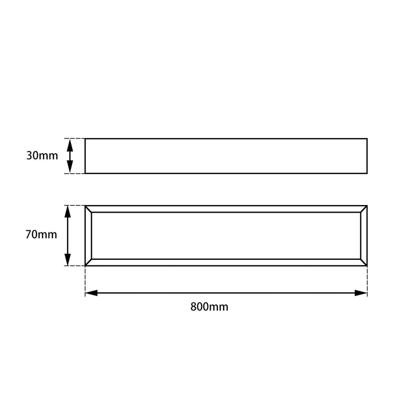 TOWEL RAIL | IVANO Series Chrome Towel Rail