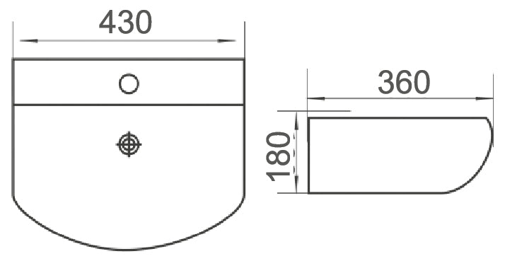 BASIN | MINTY-II WALL HUNG BASIN