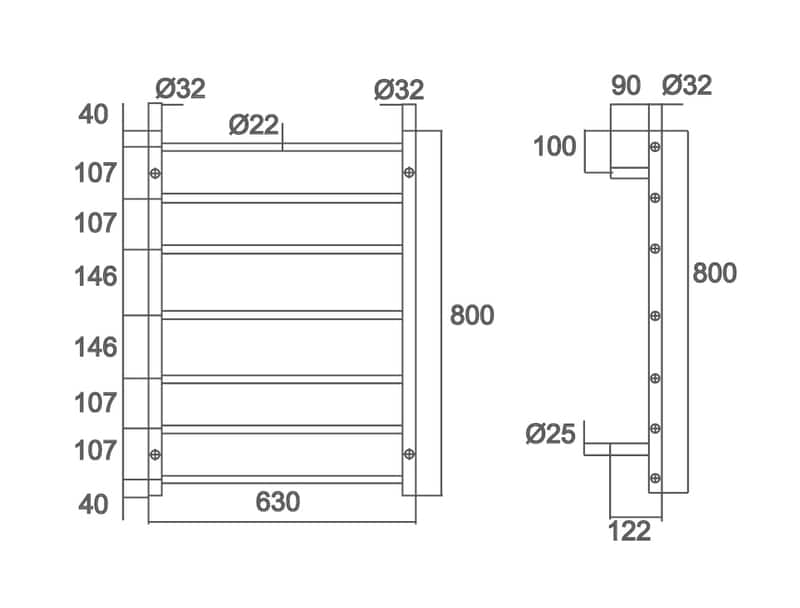 Heated Towel Rail