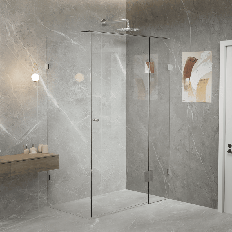 SHOWER SCREEN | Gem Series Configuration Fully Frameless Screen System