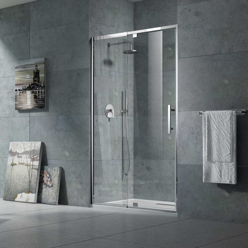 Shower Doors | 6mm oc Pivot Semi-Frame