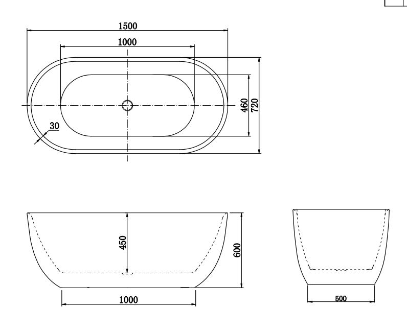 BATHTUB | BERRI FREE STANDING