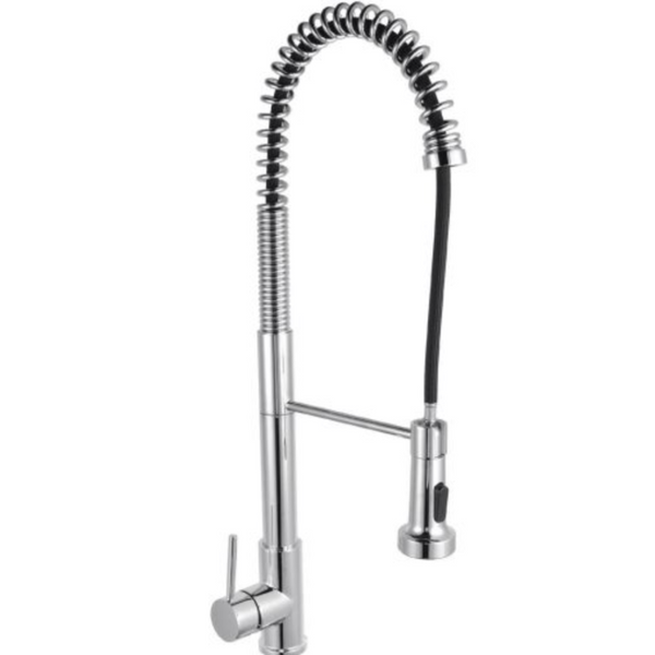 BASIN/SINK MIXER |  Tall Spring Pull Out Kitchen Sink Mixer Tap