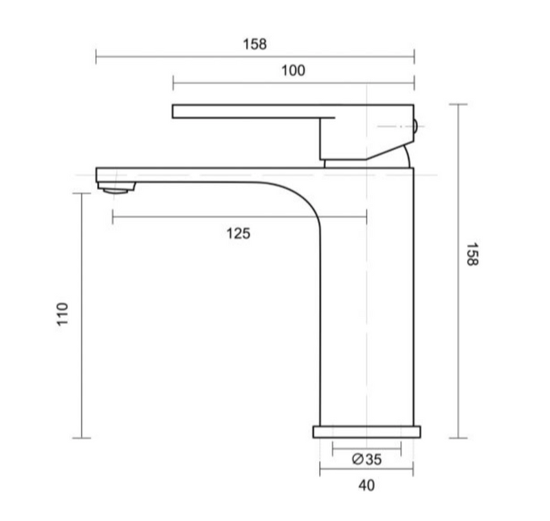 BASIN/SINK MIXER | IVANO Series Basin Mixer