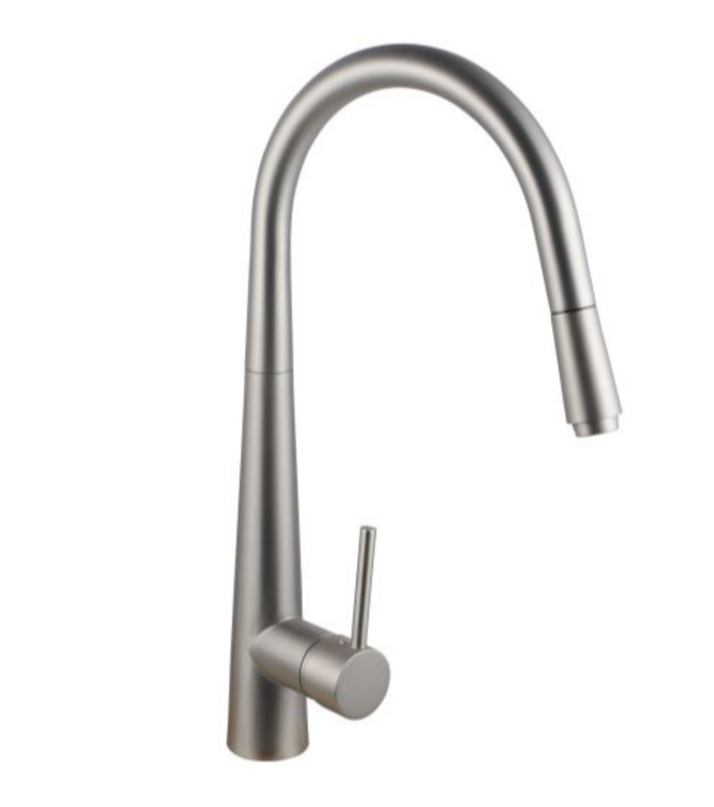 BASIN/SINK MIXER | Round Pull Out Kitchen Sink Mixer Tap