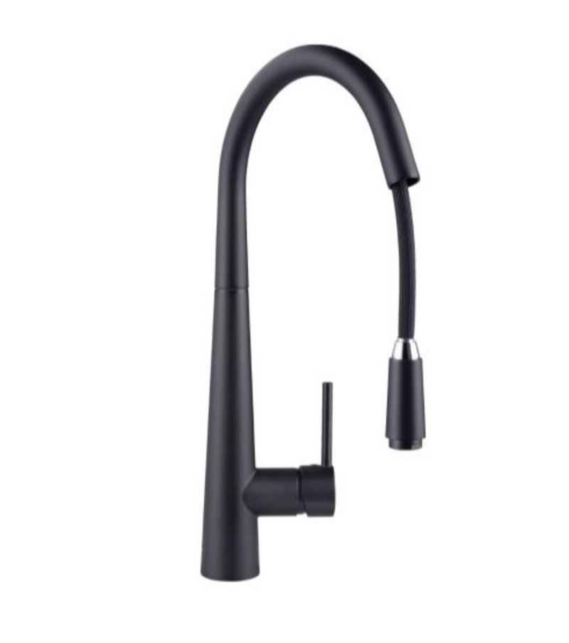 BASIN/SINK MIXER | Round Pull Out Kitchen Sink Mixer Tap