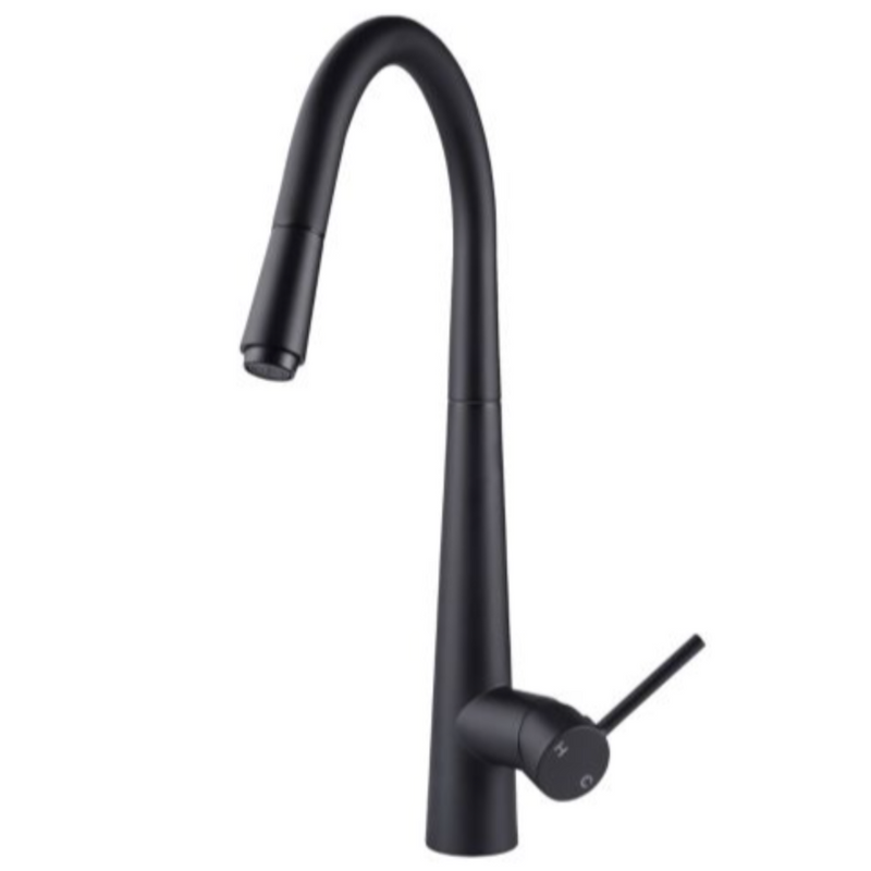 BASIN/SINK MIXER | Round Pull Out Kitchen Sink Mixer Tap