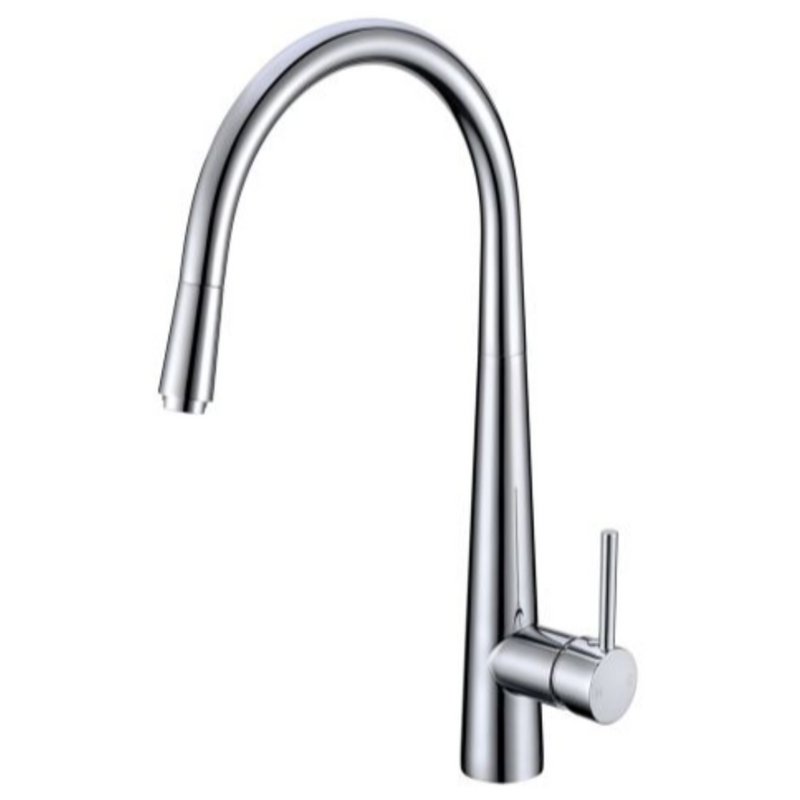 BASIN/SINK MIXER | Round Pull Out Kitchen Sink Mixer Tap