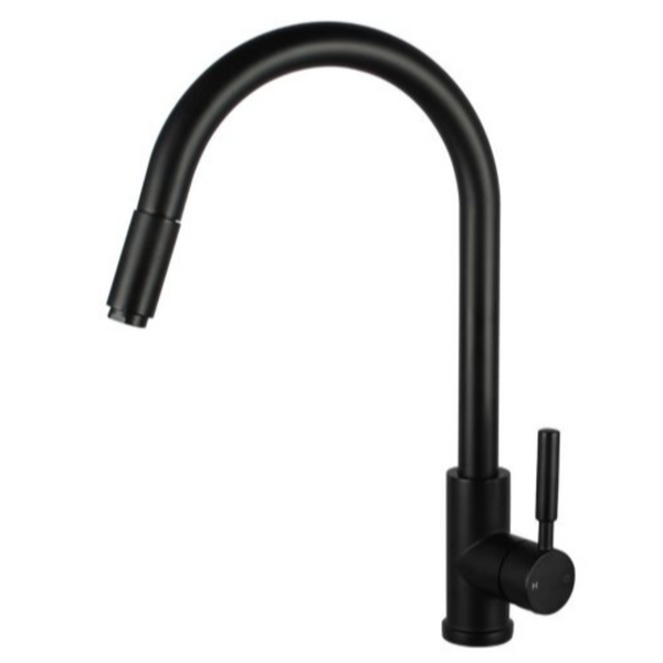 BASIN/SINK MIXER | Round Pull Out Kitchen Sink Mixer Tap