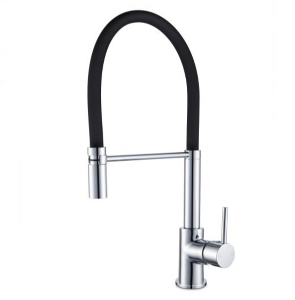 BASIN/SINK MIXER | Round Chrome Kitchen Sink Mixer Tap