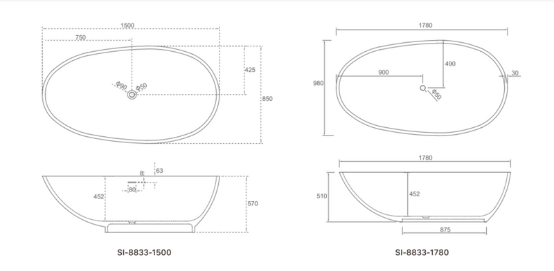 BATHTUB | Delight Collection Bathtub