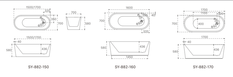 BATHTUB | Traditional Collection Bathtub