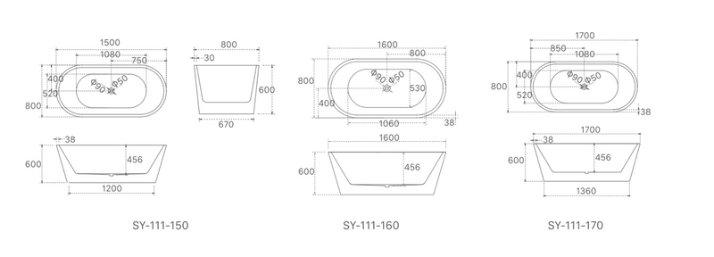 BATHTUB | Charming Collection Bathtub