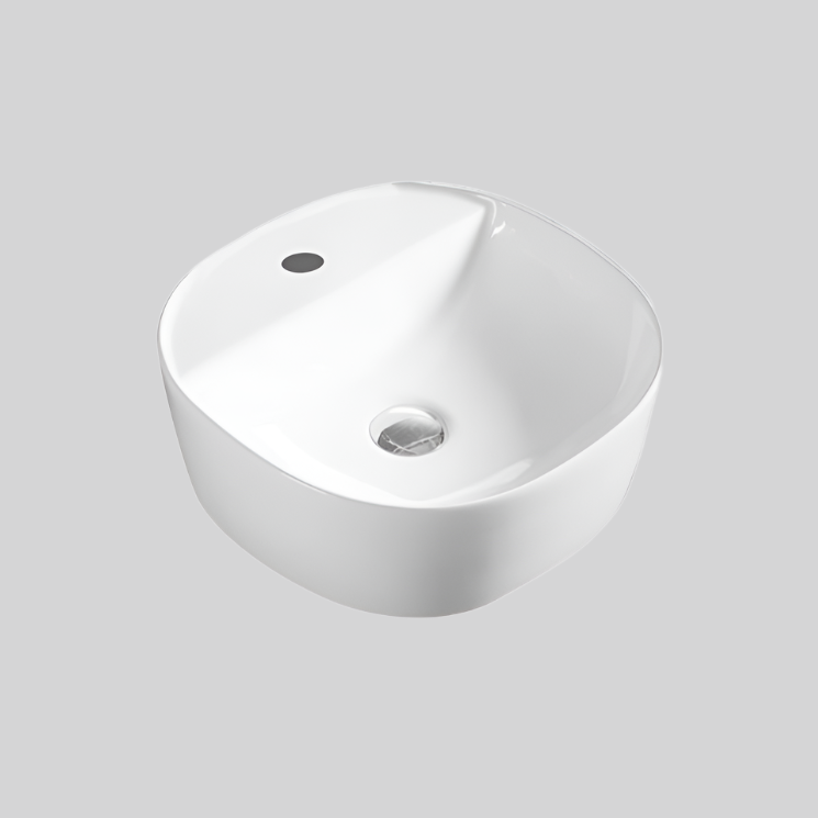 BASIN | KDK Ultra Slim Gloss White Art Basin (Above Counter Basin)