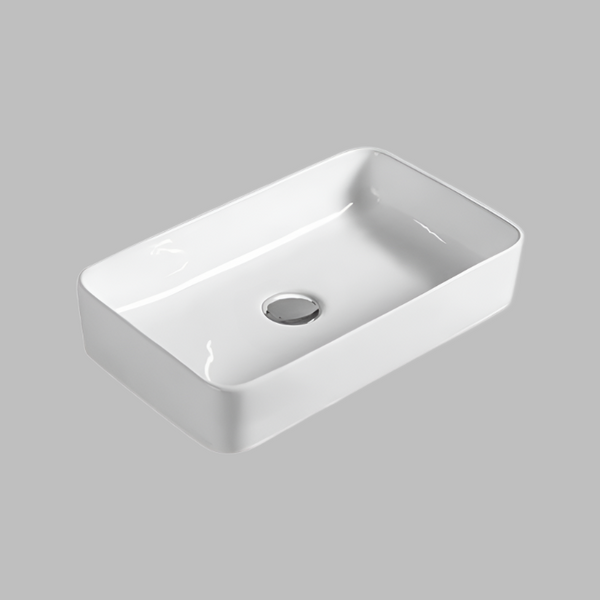 BASIN | KDK Ultra Slim Gloss White Art Basin (Above Counter Basin)