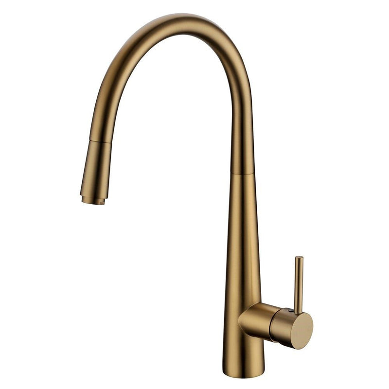 BASIN/SINK MIXER | Round Pull Out Kitchen Sink Mixer Tap