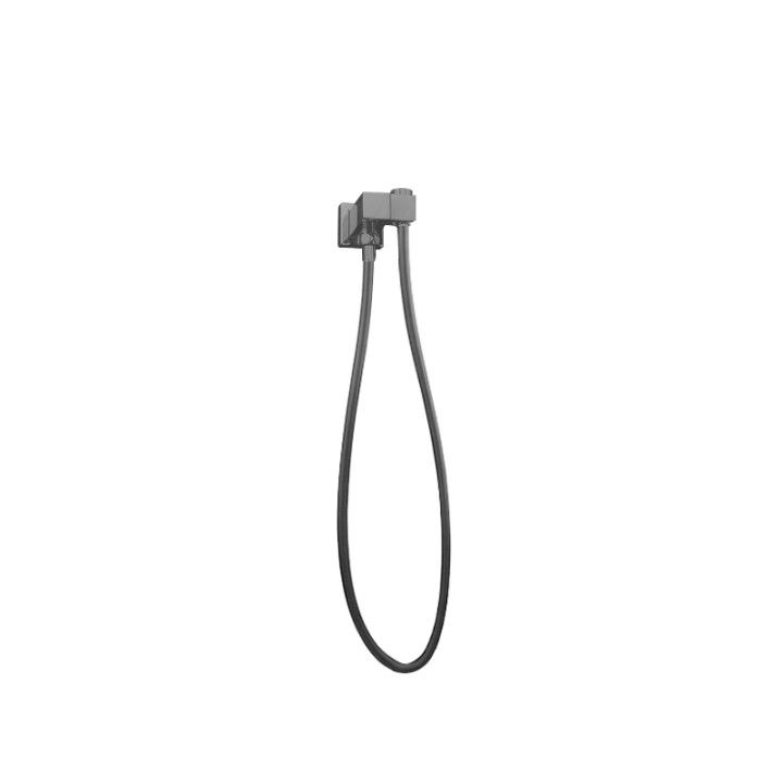 SHOWER HOSE | Square Shower Holder Wall Connector & Hose Only