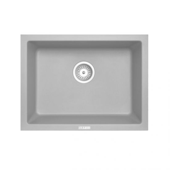 SINK |  610 x 457 x 205mm Carysil Single Big Bowl Granite Kitchen/Laundry Sink Top/Flush/Under Mount