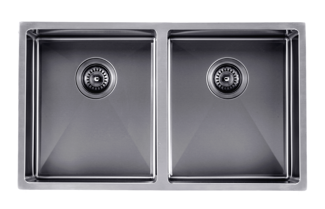 SINK | 1.2mm Handmade Top/Undermount Double Bowls Kitchen Sink