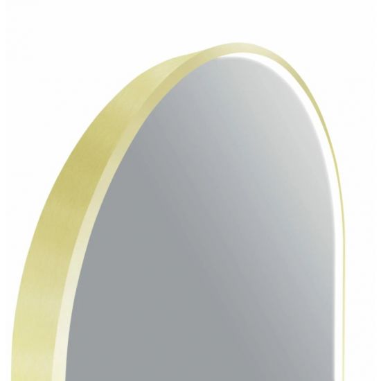 MIRROR | Arch Framed 3 Color Mirror 600X900mm Touch Sensor Black Gold