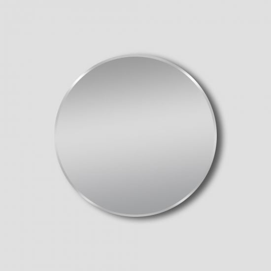 MIRROR | Round Aluminium Framed Non-Luminous Mirror 600mm 700mm 800mm