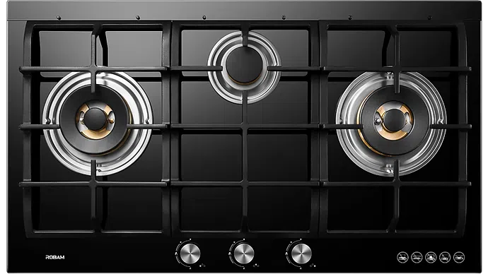 COOKTOP | ROBAM B310 Glass 3 Burner (900mm)