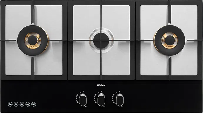 COOKTOP | ROBAM B312 Glass 3 Burner (900mm)