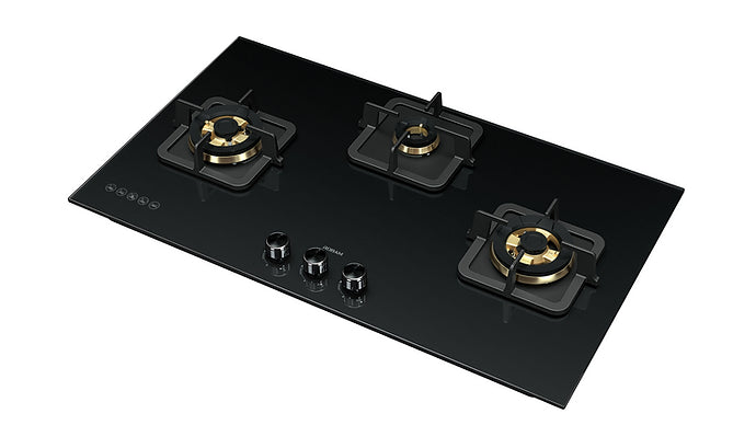 COOKTOP | ROBAM B320 Glass 3 Burner (900mm)