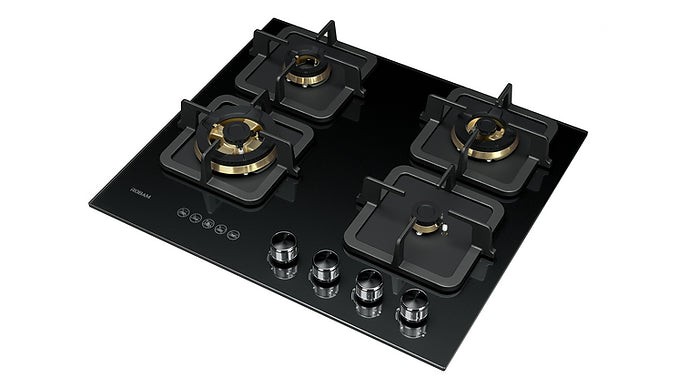 COOKTOP | ROBAM B420 Glass 4 Burner (600mm)