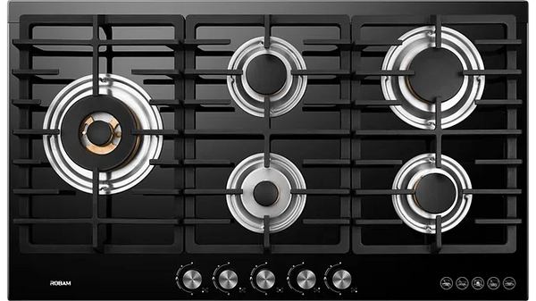 COOKTOP | ROBAM B510 Glass 5 Burner (900mm)