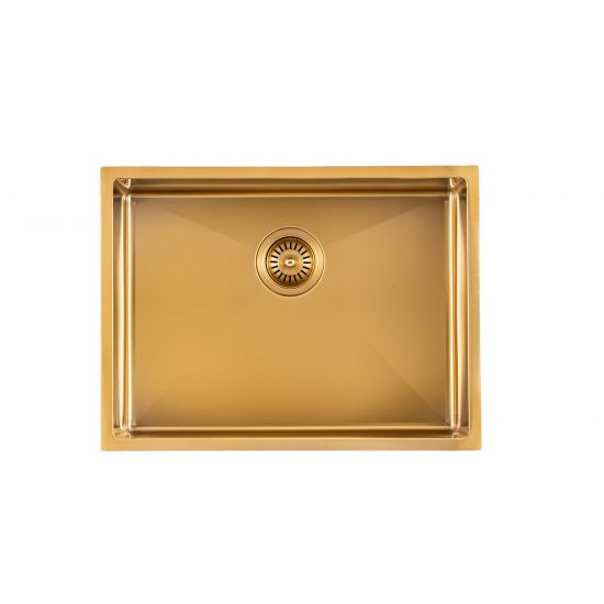 SINK  |  1.2mm Handmade Top/Undermount Single Bowl Kitchen Sink