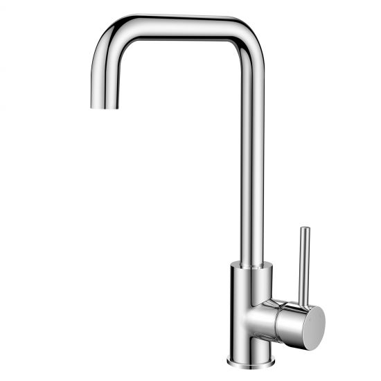 BASIN/SINK MIXER | Electroplated Brass Swivel Spout Kitchen Mixer Tap