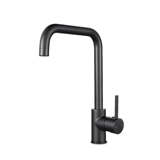 BASIN/SINK MIXER | Electroplated Brass Swivel Spout Kitchen Mixer Tap