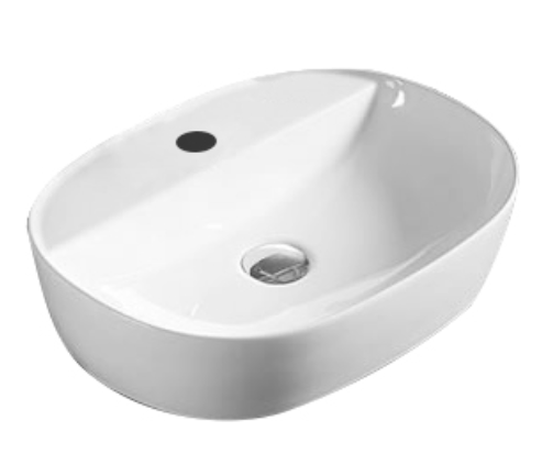 BASIN | KDK Ultra Slim Gloss White Art Basin (Above Counter Basin)