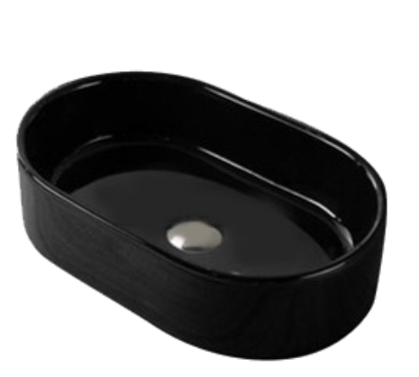 BASIN | KDK Black& White Art Basin (Above Counter Basin)