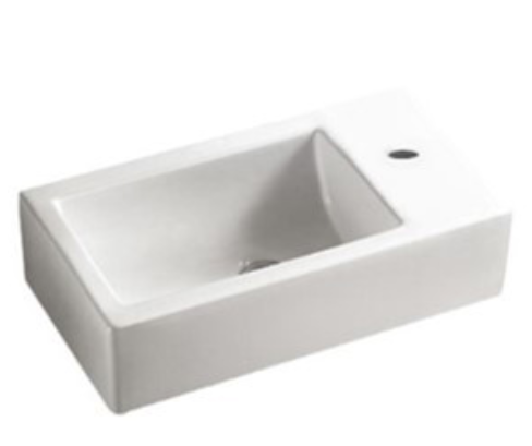 BASIN | KDK Gloss White Art Basin (Wall Hung)